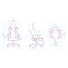 Dla gracza fotel Ultradesk Throne, czarna