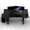 ULTRADESK Biurko dla gracza LEVEL V2, 140x68cm, 72-117cm, elektycznie regulowany
