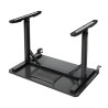 ULTRADESK Biurko dla gracza FREEZE V2, 109x69 cm, 75 cm, powierzchnia ze szkła hartowanego ULTRA-GLASS