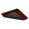 Dla gracza, mata pod fotel, Defender, CYBE, 1220 x 1020 x 4 mm, czarno-czerwona, antypoślizgowa
