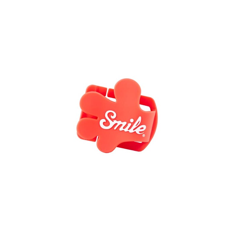 Smile klips do mocowania osłony obiektywu Giveme5, czerwony, 16400, EOL