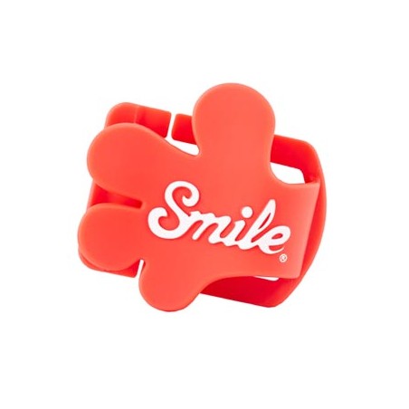 Smile klips do mocowania osłony obiektywu Giveme5, czerwony, 16400, EOL