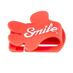 Smile klips do mocowania osłony obiektywu Giveme5, czerwony, 16400, EOL