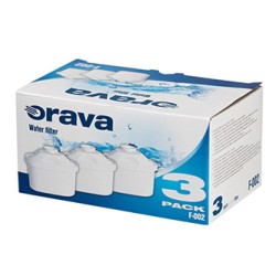 Wklady filtrujące WF-filter 3 Pack, biała, Orava