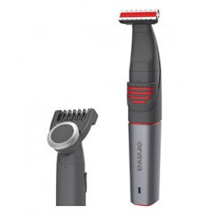 Orava Easyone 2 Wodoodporny trymer 2 w 1, Szaro-czerwony