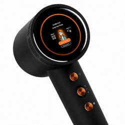 Powerton SMART IONAI Suszarka do włosów z techologią plazmową, czarny