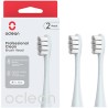 Oclean wymienne końcówki szczoteczek Professional Clean Medium 2 szt P1C9, srebrne