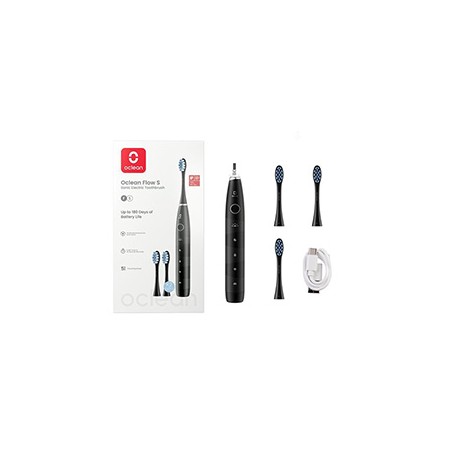 Oclean szczoteczka soniczna Flow S Set, czarny