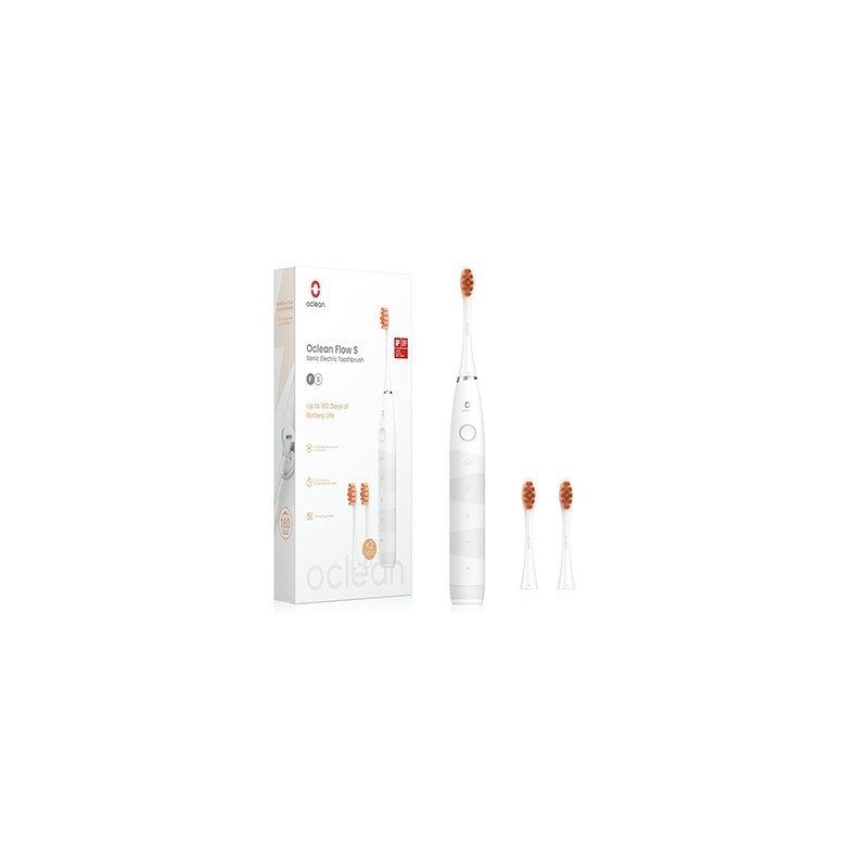 Oclean szczoteczka soniczna Flow S set, biały