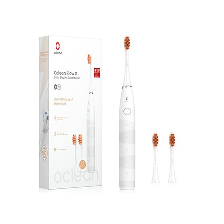 Oclean szczoteczka soniczna Flow S set, biały