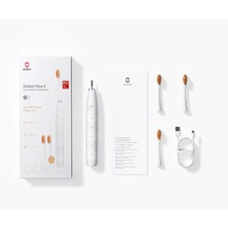 Oclean szczoteczka soniczna Flow S set, biały
