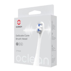 Oclean wymienne końcówki szczoteczek Delicate Care Extra Soft 2 szt P3K4, białe
