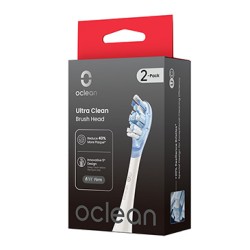 Oclean wymienne końcówki Ultra clean Ultra Clean 2 szt UC03 W02, białe