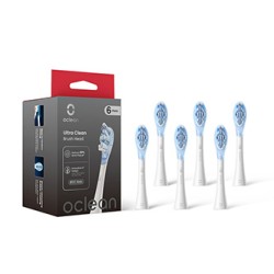 Oclean wymienne końcówki Ultra clean Ultra Clean 6 szt UC03 W06, białe