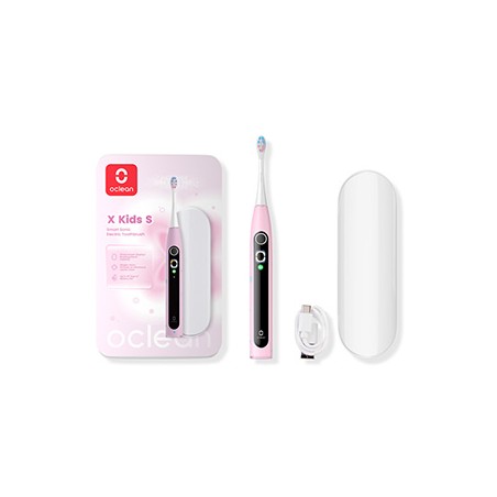 Oclean zestaw szczoteczka soniczna i etui X Kids S set, różowy