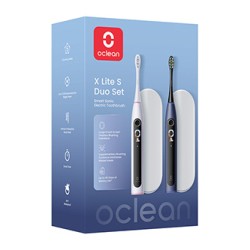 Oclean zestaw szczoteczek sonicznych X Lite Set DUO, ciemnoniebieski+szary