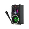 MEDIA-TECH PARTYBOX BT-KOMPAKTOWY GŁOSNIK BLUETOOTH STEREO Z WBUDOWANYM GŁOSNIKIEM BASOWYM, FUNKCJA KARAOKE MT3150