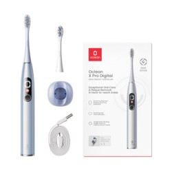 Oclean szczoteczka soniczna X Pro Digital, srebrny