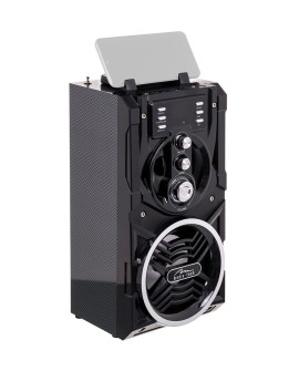 MEDIA-TECH PARTYBOX BT-KOMPAKTOWY GŁOSNIK BLUETOOTH STEREO Z WBUDOWANYM GŁOSNIKIEM BASOWYM, FUNKCJA KARAOKE MT3150