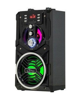 MEDIA-TECH PARTYBOX BT-KOMPAKTOWY GŁOSNIK BLUETOOTH STEREO Z WBUDOWANYM GŁOSNIKIEM BASOWYM, FUNKCJA KARAOKE MT3150