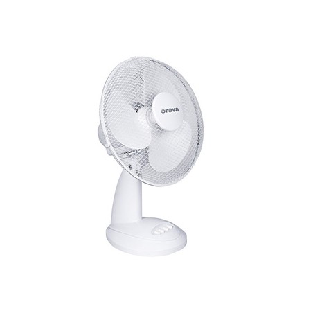 Orava wentylator biurkowy, 30W, biały