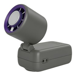 Verbatim Ręczny wentylator, Cool ,n, Go Ice Touch Mini, szary / fioletowy