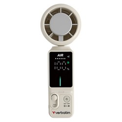 Verbatim Ręczny wentylator, Cool ,n, Go Ice Touch Pro, biało-srebrny