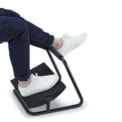 Powerton ERGO FLEX Podstawa podnóżek ergonomiczny, czarny