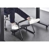 Powerton ERGO FLEX Podstawa podnóżek ergonomiczny, czarny