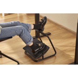 Powerton ERGO FLEX Podstawa podnóżek ergonomiczny, czarny