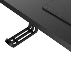 ULTRADESK UPLIFT Biurko 160X75 cm, 72-118 cm, czarno-czarny