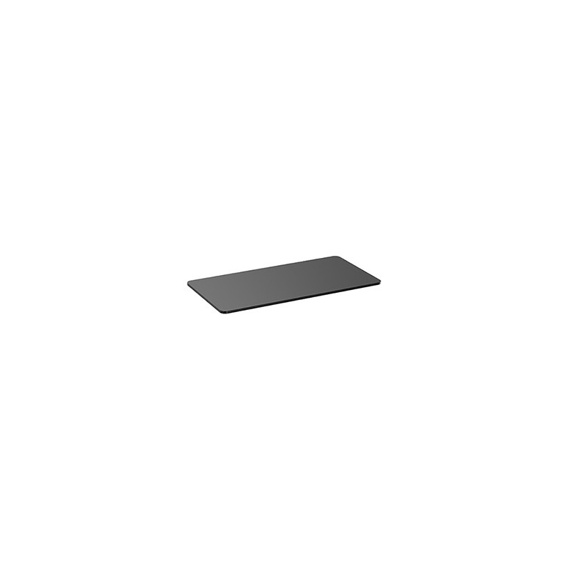 Powerton ERGO UNO TOP Blat biurka 160x75x1,8 cm, czarna