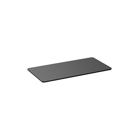 Powerton ERGO UNO TOP Blat biurka 160x75x1,8 cm, czarna