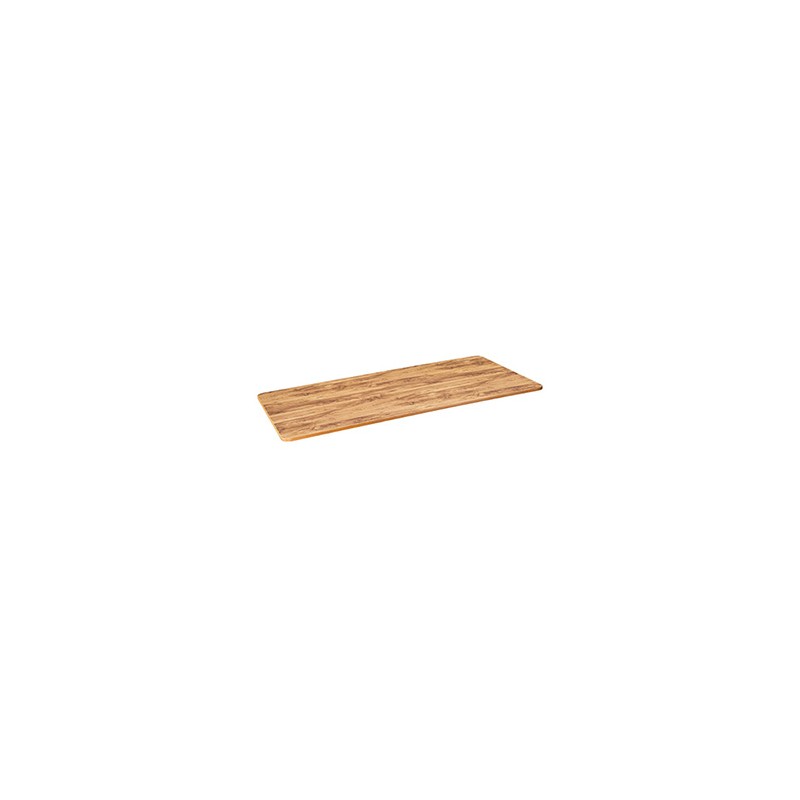 Powerton ERGO UNO TOP Blat biurka 160x75x1,8 cm, rustykalny dąb