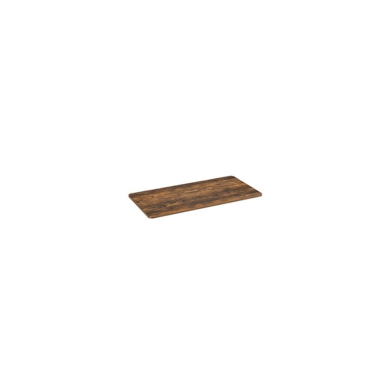 Powerton ERGO UNO TOP Blat biurka 160x75x1,8 cm, rustykalny orzech