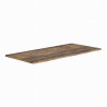 Powerton ERGO UNO TOP Blat biurka 160x75x1,8 cm, rustykalny orzech