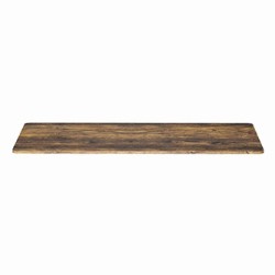 Powerton ERGO UNO TOP Blat biurka 160x75x1,8 cm, rustykalny orzech