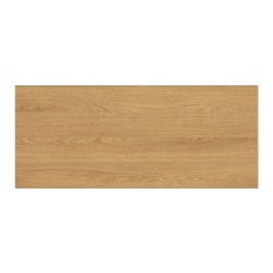 Powerton ERGO Blat biurka 120x75x1,8 cm, Dąb