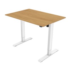 Powerton ERGO Blat biurka 140x75x1,8 cm, Dąb