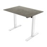 Powerton ERGO Blat biurka 159x75x1,8 cm, Oxid