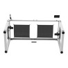 Ultradesk UPLIFT FRAME Stelaż / podstawa biurka z elektryczną regulacją wysokości 90 kg nośność, biały