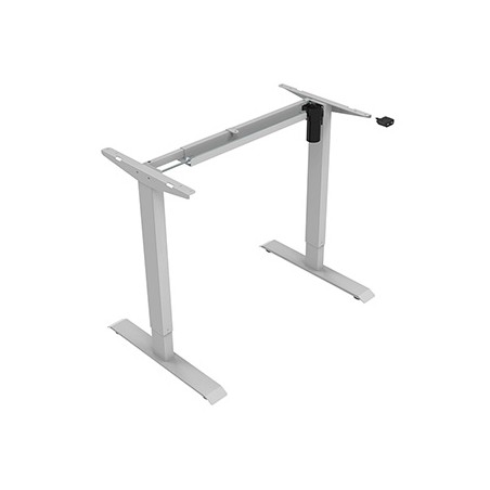 Stelaż / podstawa biurka z elektryczną regulacją wysokości 70 kg nośność, szary, EOL