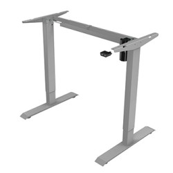 Stelaż / podstawa biurka z elektryczną regulacją wysokości 70 kg nośność, szary, EOL