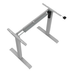 Stelaż / podstawa biurka z elektryczną regulacją wysokości 70 kg nośność, szary, EOL