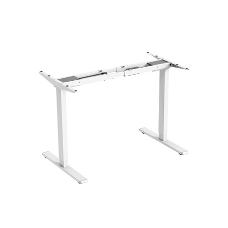 Powerton ERGO UNO Stelaż / podstawa biurka z elektryczną regulacją wysokości 100 kg nośność, biały