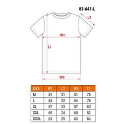 NEO TOOLS T-shirt z nadrukiem XXXL