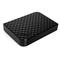 Verbatim zewnętrzny dysk twardy, Store N Save, 3.5", USB 3.0 (3.2 Gen 1), 4TB, 4000GB, 47685, czarny