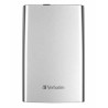 Verbatim zewnętrzny dysk twardy, Store N Go, 2.5", USB 3.0 (3.2 Gen 1), 1TB, 1000GB, 53071, srebrny