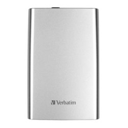 Verbatim zewnętrzny dysk twardy, Store N Go, 2.5", USB 3.0 (3.2 Gen 1), 2TB, 2000GB, 53189, srebrny