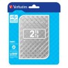 Verbatim zewnętrzny dysk twardy, Store N Go, 2.5", USB 3.0 (3.2 Gen 1), 2TB, 2000GB, 53198, srebrny